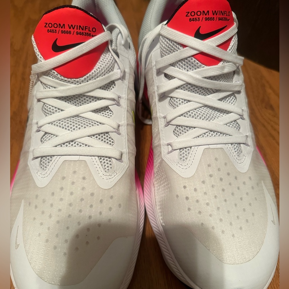 Nike Men’s Zoom Winflo 8 Rawdacious White Pink Black CW3421-100